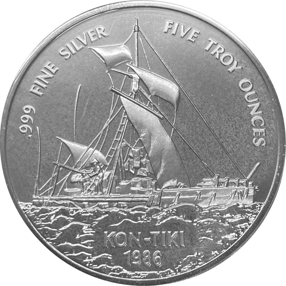 Samoa Kon Tiki Oz Silber