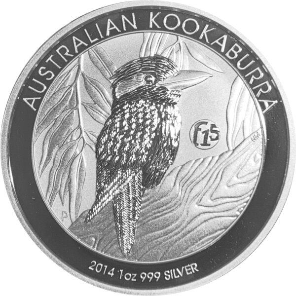 Australien Kookaburra Oz Silber F