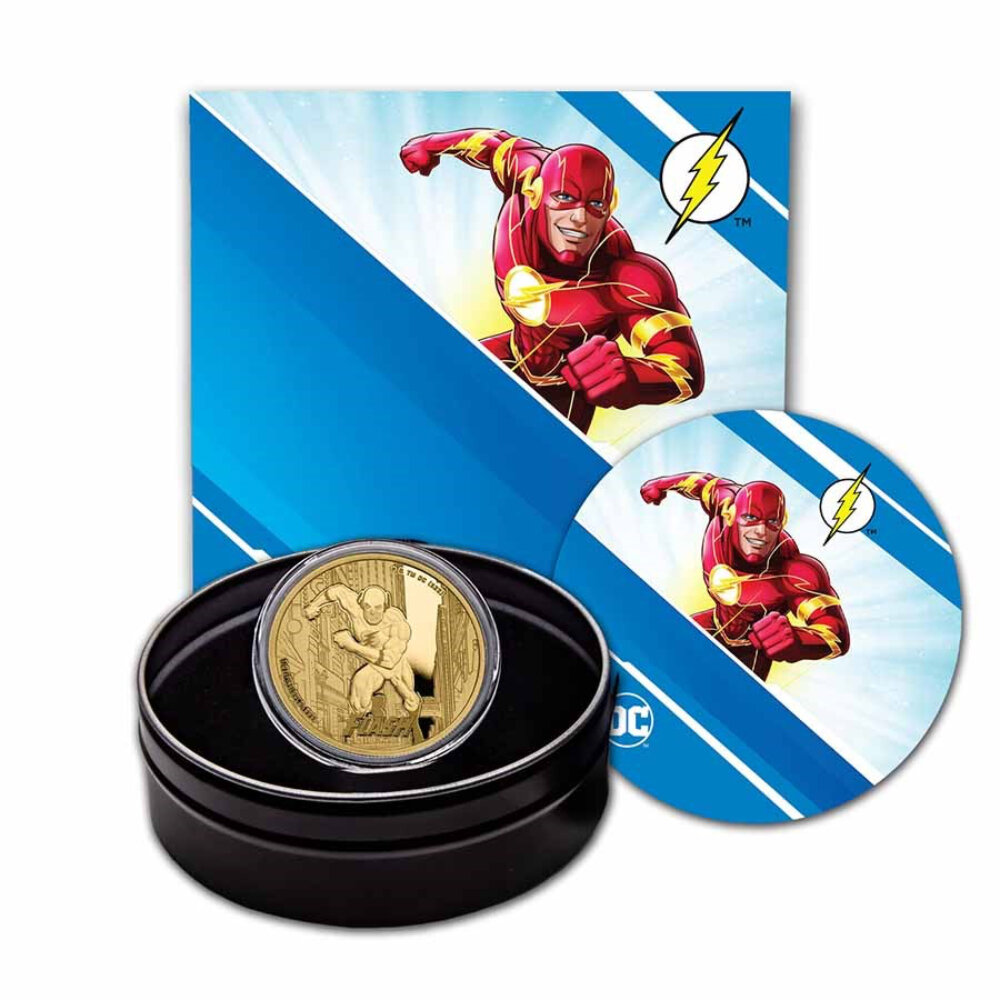 Samoa DC Comics 4 Ausgabe Flash 2023 1 Oz Gold 2 941 00