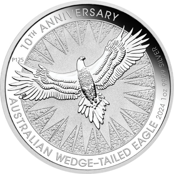 Australien Wedge Tailed Eagle Oz Silber