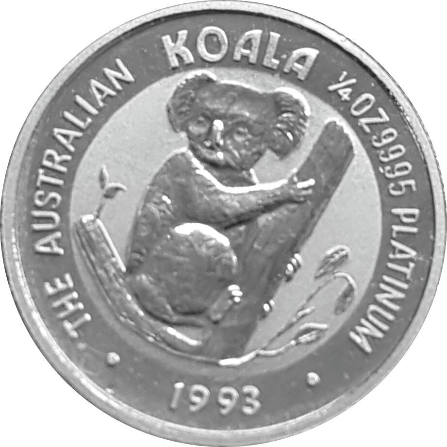 Australien Koala Oz Platin