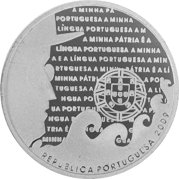 Portugal 2,5 Euro 2009 - Portugiesische Sprache - Silber PP, 19,00