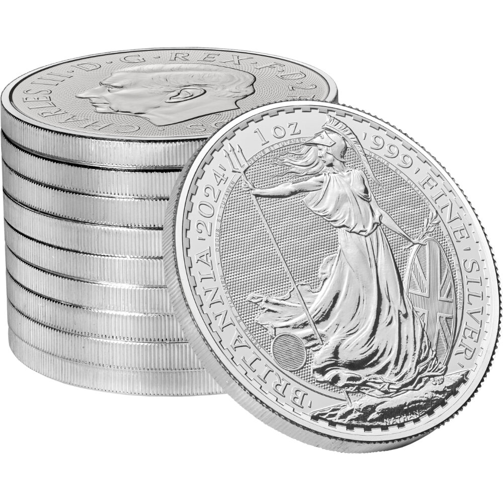 UK Britannia 2024 1 Oz Silber, 36,29