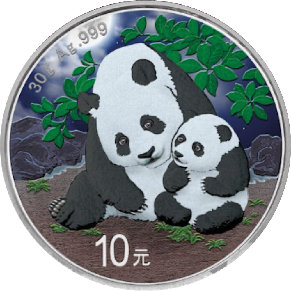 China Panda 2024 30 Gramm Silber Day And Night 141 06   China Panda 2024 30 Gramm Silber Day And Night~3 