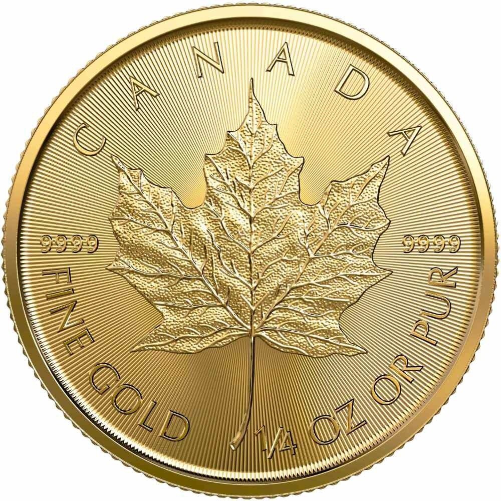 Kanada Maple Leaf 2024 1/4 oz Gold, 597,90