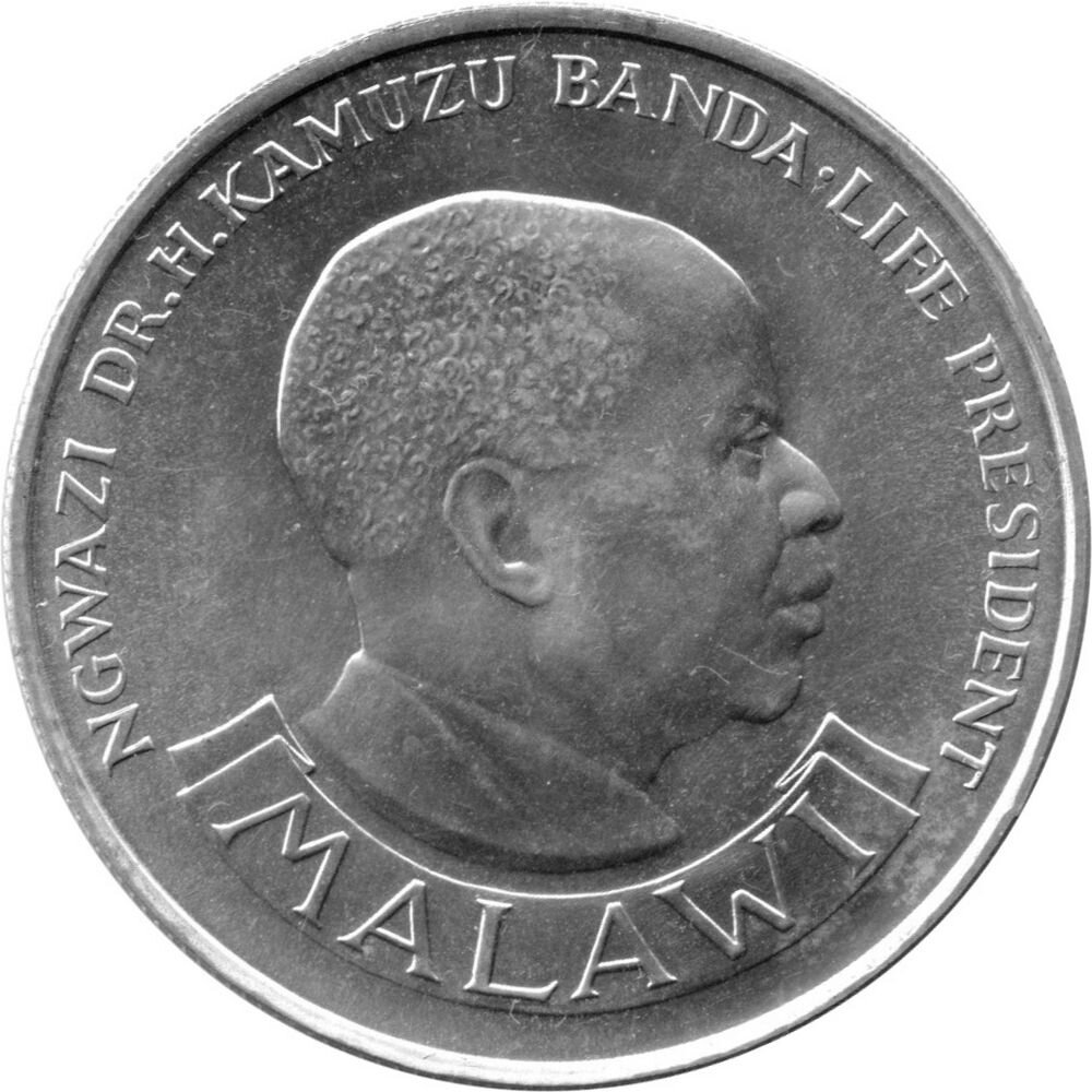 Malawi 10 Kwacha 1974 - 10 Jahre Unabhängigkeit - Silber, 34,50